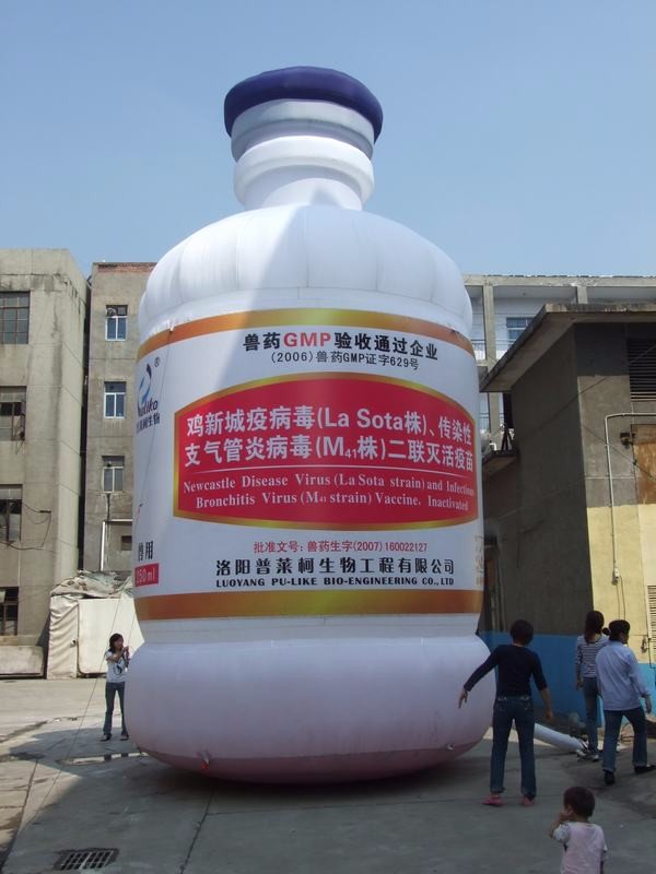 荔城工厂广告宣传气模